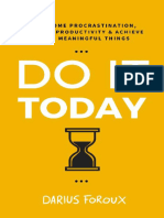 Do It Today - Darius Foroux - Português - Compressed