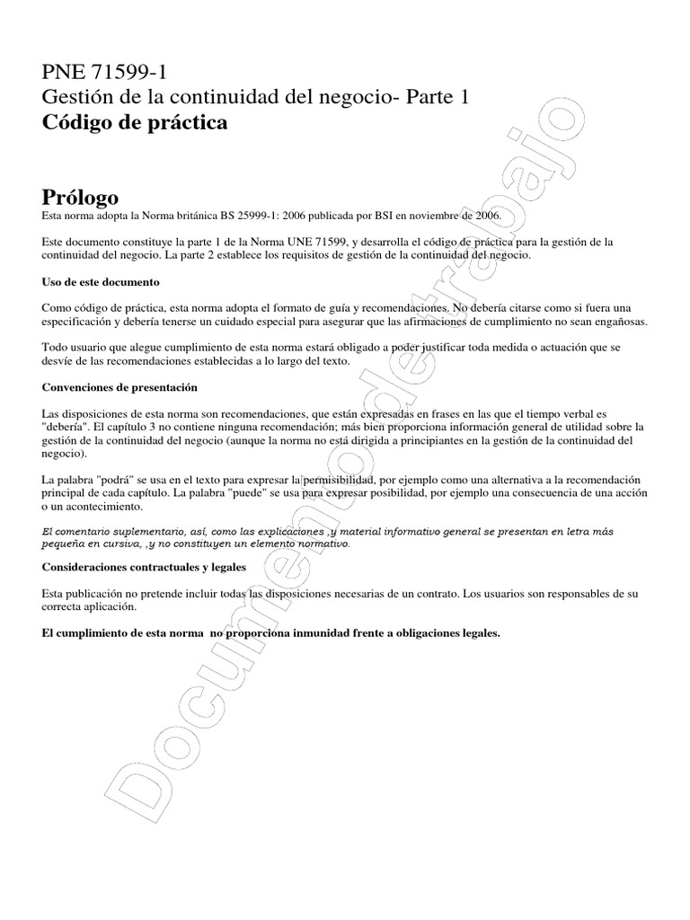 Protocol In Spanish
