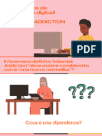 Dipendenza Da Tecnologie Digitali Internet Addiction