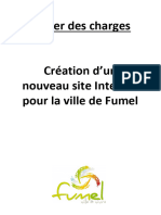 Cahier Des Charges Site Internet Mairie Fumel