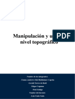 Informe de Taller de Topografia