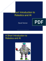 David Vernon Short Intro To Robotics and AI
