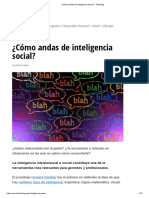 ¿Cómo Andas de Inteligencia Social - Fluenting