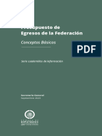 2023 Presupuesto de Egresos de La Federación