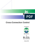 Cross Connection Control Best Management Practices