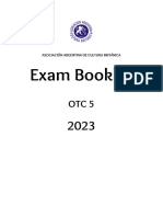 2023 - Exam Booklet - OTC5