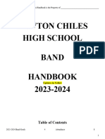 2023-2024 Band Handbook