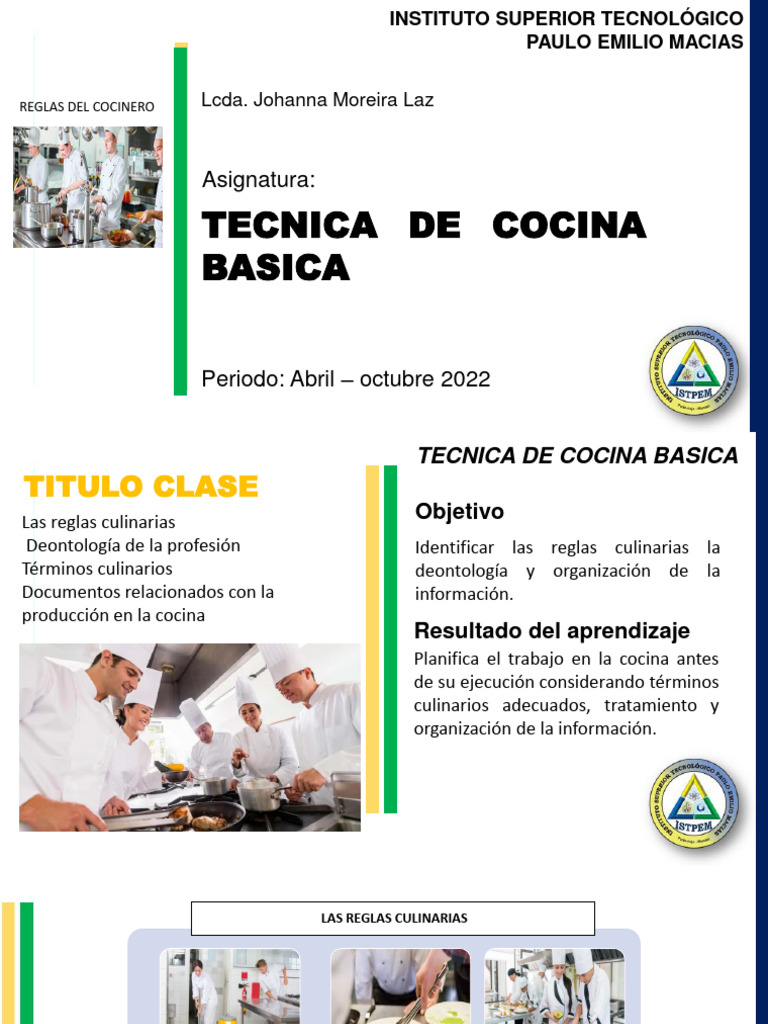 Guía Básica de Cocina Profesional | PDF | Salsa | Artes culinarias