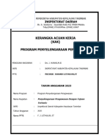 Kak Pemeriksaan Khusus (Pemsus) Tahun 2022