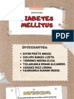 Diabetes Mellitus. 