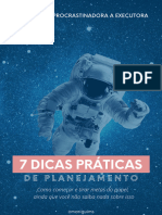 7 Dicas para Planejar