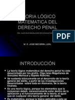 Teoria Logico A Del Derecho Penal