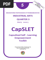 Grade 5 EPP Industrial Arts DLL Whole Year Grade 5 | PDF