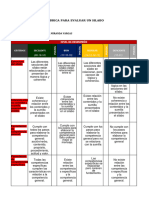 Rúbrica para Revisar Silabo