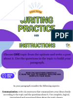 Writing Practice Basic 1