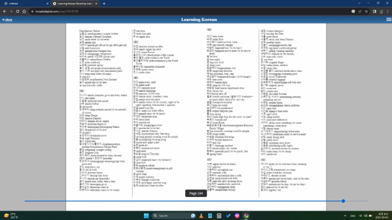 Korean Vocabs, PDF | PDF