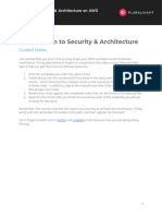 Introduction To Security and Architecture - Guided Notes