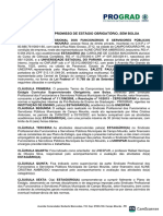 Termo de Compromisso de Estágio Obrigatório - Sem Bolsa - Individual PDF