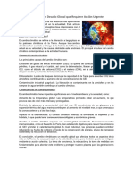 Articulo Informativo-Cambio Climatico