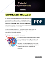 Guión de Clase 5 - Convertirse en Community Manager