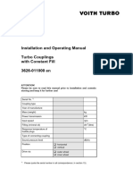 Installation An Operating Manual - Voith Turbo