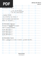 Mathongo Question Indefinite Integration Jee Main 2021 March Chapterwise 7QNYI3yXWv8izwo0EF3s