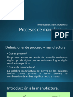 Procesos de Manufactura 1