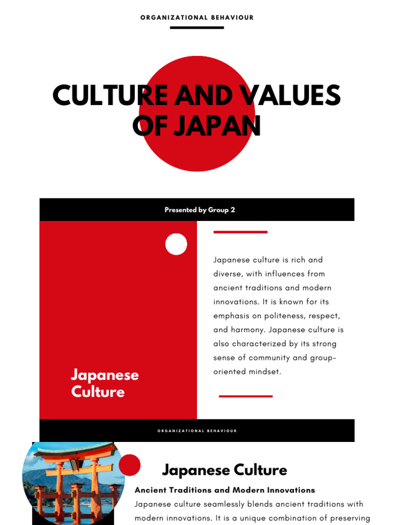 OB - Culture and Values of Japan | PDF | Travel