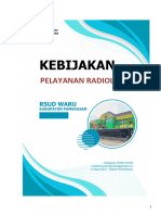 Kebijakan Pelayanan Radiologi