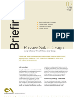 Passive Solar Design