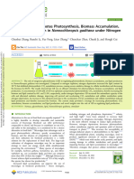 Zhang Et Al 2021 Glycinebetaine Promotes Photosynthesis Biomass Accumulation and Lipid Production in Nannochloropsis