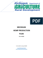 MDARD Hemp Production Plan