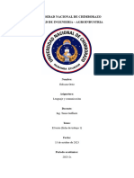 Tarea Lenguaje y Comunicacion 13 10 2023