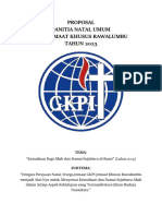 Proposal Natal GKPI Jemaat Khusus Rawalumbu THN 2023