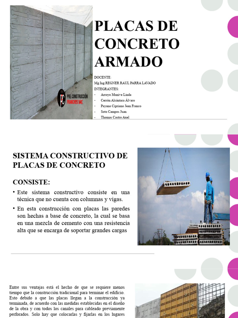 Placas de Concreto | PDF | Hormigón | Construyendo tecnología