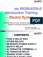 SK200-8 & SK330-8 Electric System