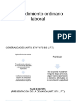 Procedimiento Ordinario Laboral