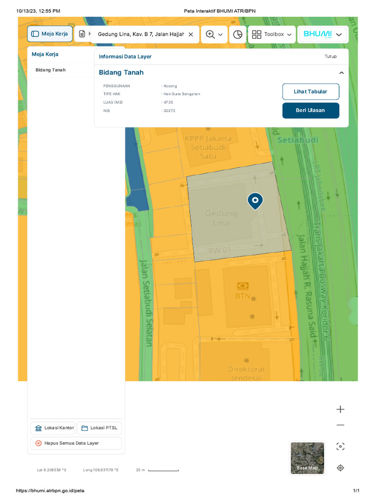 Peta Interaktif Bhumi Atr Bpn Pdf