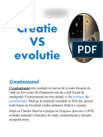 Creatie Vs Evolutie