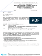 Surat UND SMK Koordinasi Pengembangan SMK Reg Lumajang (20 November 2023)