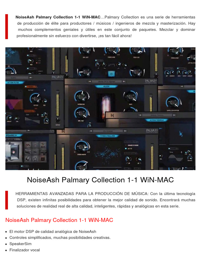 NoiseAsh Palmary Collection PDF