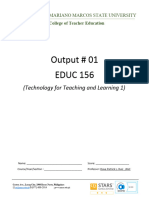 Output No. 1 Technology For Teaching and Learning 1
