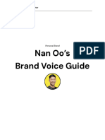 Nan Oo Personal Brand Voice Guide