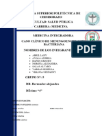 10-4 G 5 - Caso Clínico Meningoencefalitis Bacteriana