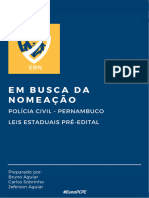 Leis Estaduais Pré-Edital - #EunaPCPE