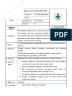 Sop PX & Diagnosa Penyakit