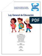 Ley General de Educación