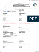 ServicePlus - Issuance of Caste Certificate at RO Level