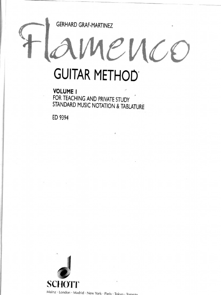 Flamenco Guitar Method Pdf Guitars Irish Musical Instruments