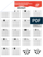 Surat Suara Pemilu Dapil4 KBB